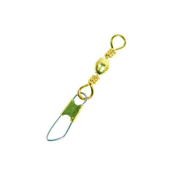 EAGLE CLAW BARREL SWIVEL WITH SAFTEY SNAP
