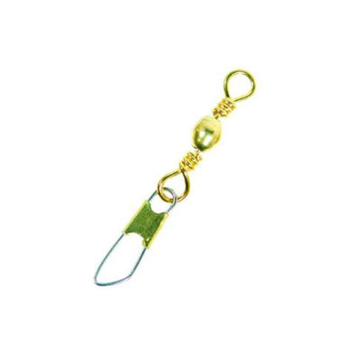 EAGLE CLAW BARREL SWIVEL WITH SAFTEY SNAP