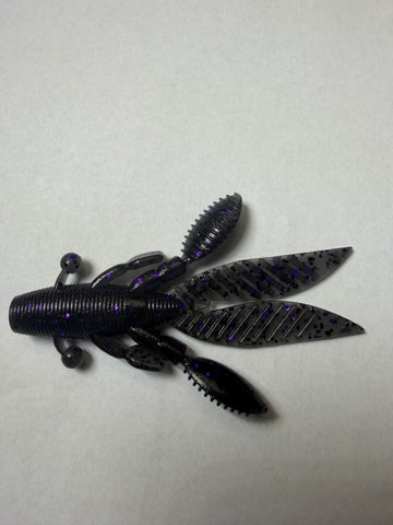 Buy smoke-w-blk-purple-157 YAMAMOTO FLAPPIN HOG