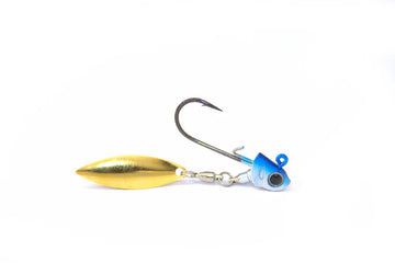 Buy blue-shad-gold-blade COOLBAITS THE "DOWN UNDER" UNDERSPIN