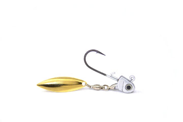 Buy silver-shad-gold-blade COOLBAITS THE "DOWN UNDER" UNDERSPIN