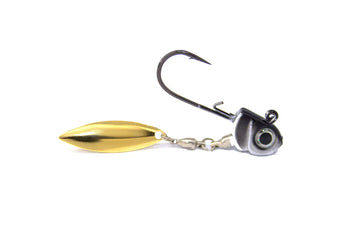 Buy black-shad-gold-blade COOLBAITS THE "DOWN UNDER" UNDERSPIN