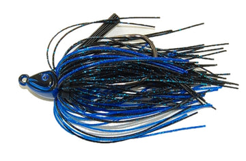 Buy black-blue GAMBLER LURE CO GOAT SWIM JIG