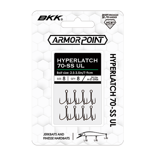 BKK HOOKS ARMOR POINT HYPERLATCH 70-SS UL
