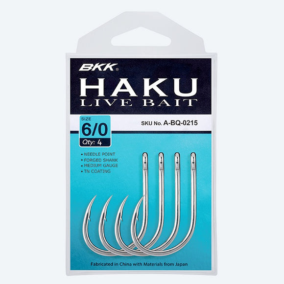 BKK HOOKS HAKU LIVE BAIT