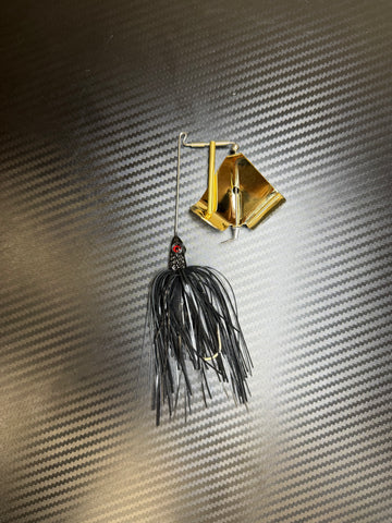 Buy 12-black-gold FAST EDDIE FISHING ZOMBIE BUZZBAITS