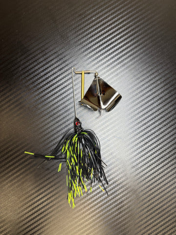 Buy 17-black-and-charteuse-black FAST EDDIE FISHING ZOMBIE BUZZBAITS