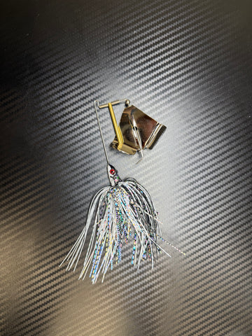 Buy 6-gizzard-shad-silver FAST EDDIE FISHING ZOMBIE BUZZBAITS
