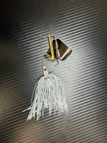 Buy 4-white-holographic FAST EDDIE FISHING ZOMBIE BUZZBAITS