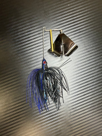 Buy 16-black-blue-black FAST EDDIE FISHING ZOMBIE BUZZBAITS