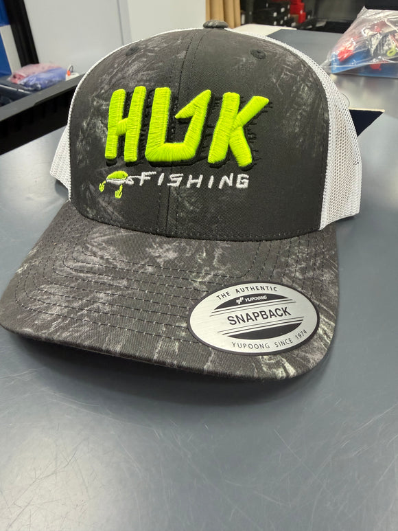 HUK AQUA DYE TRUCKER HAT