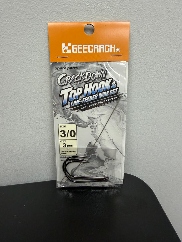 GEECRACK CRACKDOWN TOP HOOK & LINE-FEEDER WIRE SET