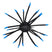 #433 Black/Blue Tip