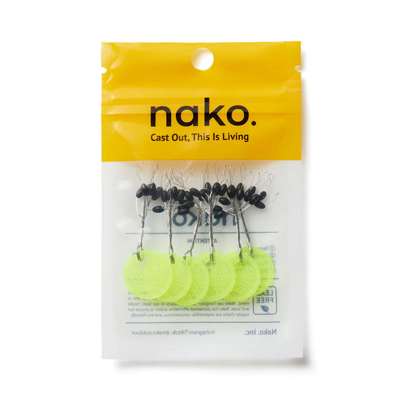 NAKO BOBBER STOPPERS - 36 pk