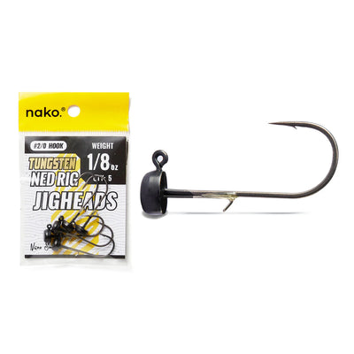 NAKO TUNGSTEN NED RIG JIG HEADS