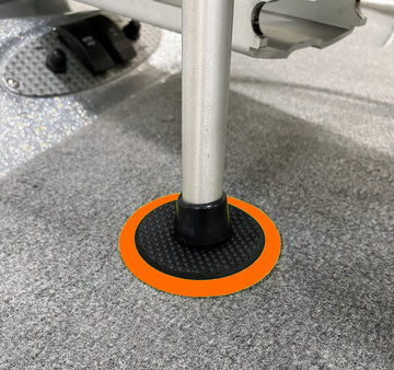 Buy orange-trim DD26 TROLLING MOTOR CARPET SAVER PAD