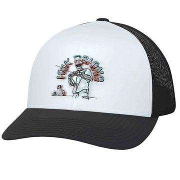 HUK FLETCH N BONES FOAM TRUCKER HAT