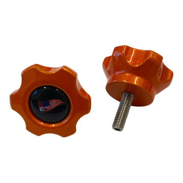 Buy orange DD26 BILLET ALUMINUM GRAPH AND TRANSDUCER KNOBS