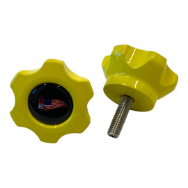 Buy yellow DD26 BILLET ALUMINUM GRAPH AND TRANSDUCER KNOBS