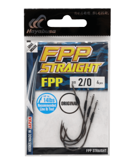 HAYABUSA FPP STRAIGHT WORM HOOK