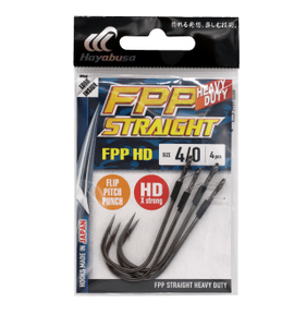 HAYABUSA HD FPP STRAIGHT WORM HOOK