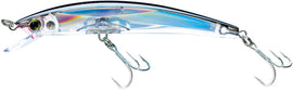 Buy silver-black YO-ZURI CRYSTAL 3D MINNOW FLOATING