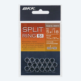 BKK HOOKS SPLIT RING 51