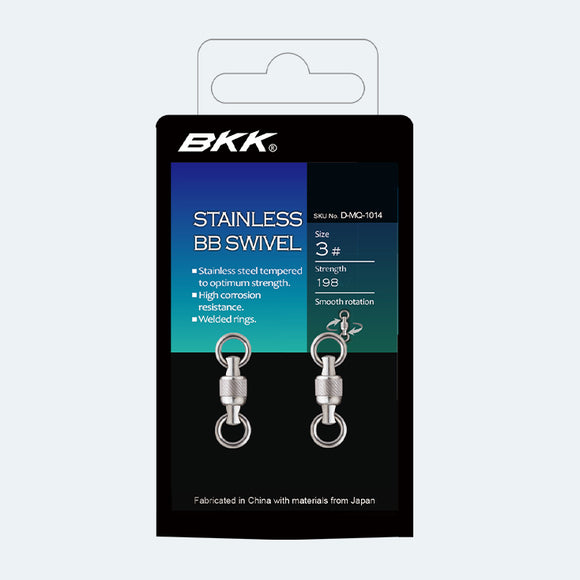 BKK HOOKS STAINLESS BB SWIVEL