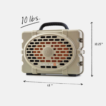 Buy tan-w-black-handle TURTLE BOX ORIGINAL GEN 3