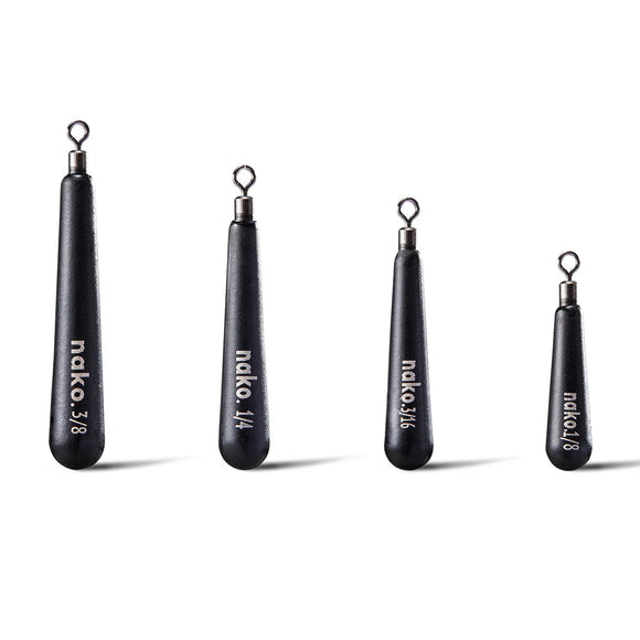 NAKO TUNGSTEN SKINNY FREE RIG WEIGHTS