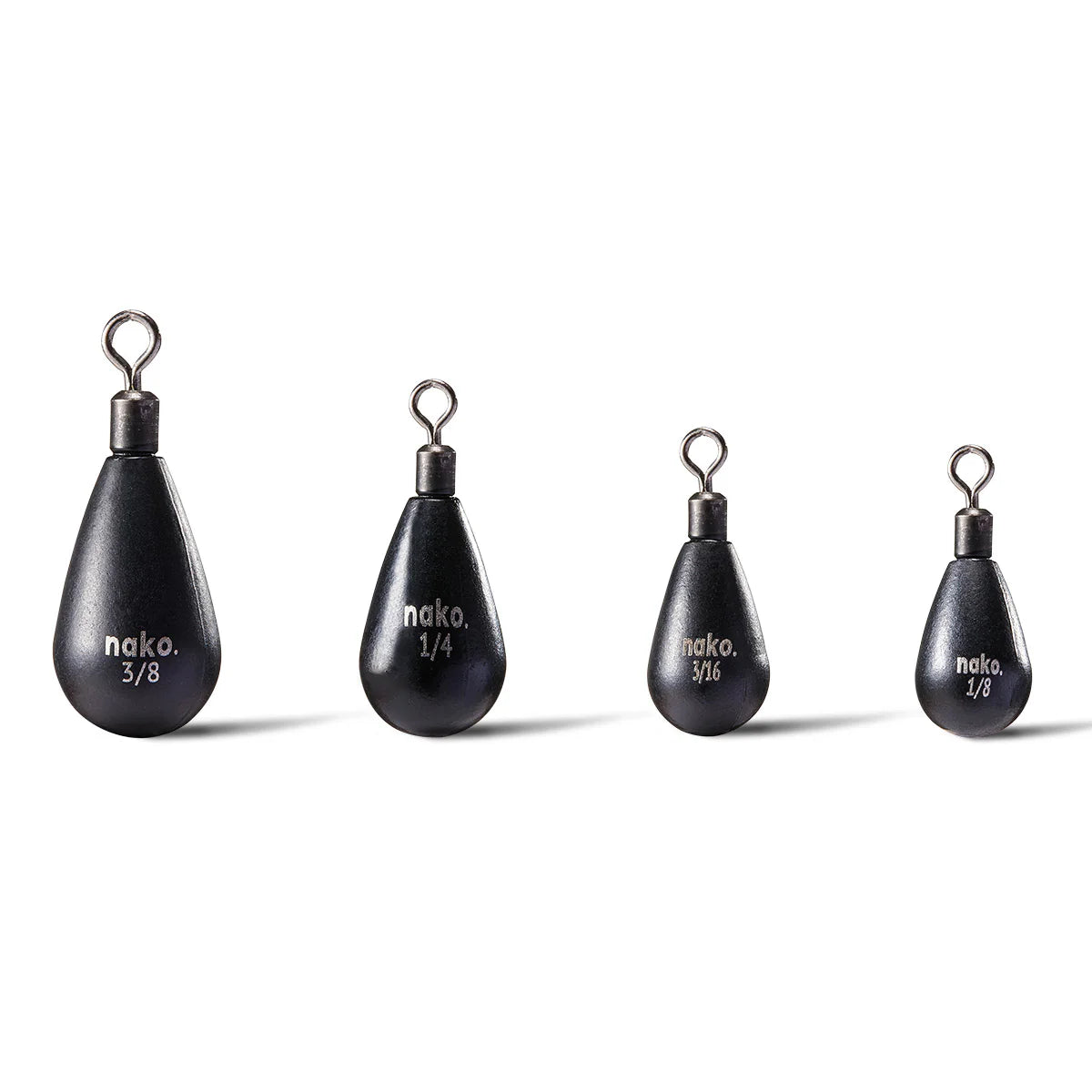 Tungsten Tear Drop Weights | Copperstate Florida