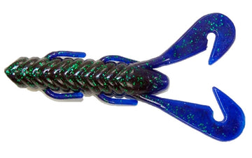Buy june-bug-blue-tip GAMBLER LURE CO BURNER CRAW