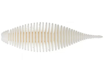 Buy 389-white GEECRACK BELLOWS SHAD 3.8" ELASTOMER FLOATING