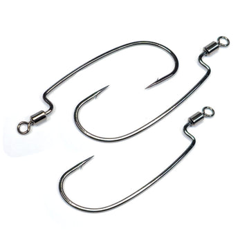 GAMAKATSU WORM 34R HYDROLL "SCAT" HOOK - 0