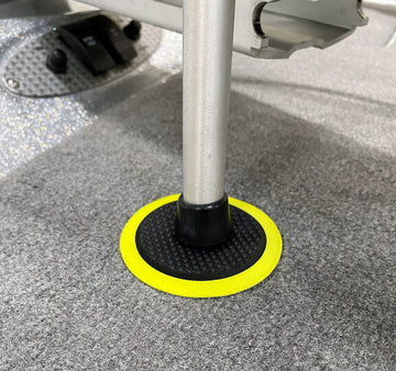Buy yellow-trim DD26 TROLLING MOTOR CARPET SAVER PAD