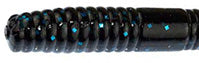 Buy black-blue ZOOM MAGNUM FINESSE WORM 5&quot;