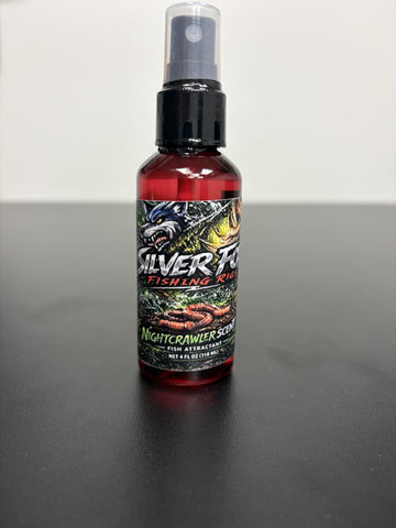 SILVER FOX NIGHTCRAWLER FISH ATTRACTANT  2OZ SPRAY BOTTLE - 0