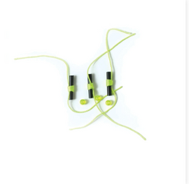 EAGLE CLAW STRING BOBBER STOP WITH BEADS