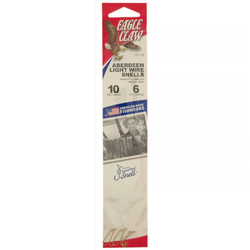 EAGLE CLAW ABERDEEN LIGHT WIRE SNELL HOOKS