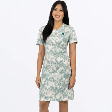 FXR PRO FISH WOMENS TRACK T-SHIRT DRESS