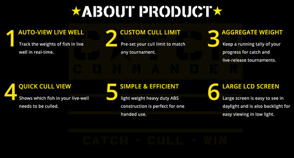 CATCH COMMANDER SCALE