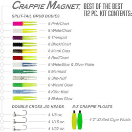 LELAND LURES BEST OF THE BEST CRAPPIE KIT - 0