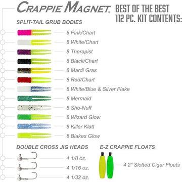 LELAND LURES BEST OF THE BEST CRAPPIE KIT - 0