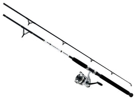 DAIWA D-WAVE SALTWATER COMBOS W/ FIBERGLASS ROD - 0