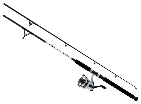 DAIWA D-WAVE SALTWATER COMBOS W/ FIBERGLASS ROD