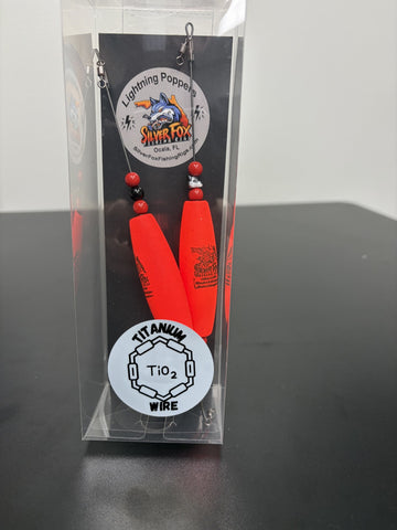 SILVER FOX TITANIUM THUNDER POPPING CORKS - 0