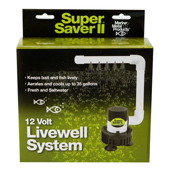 MARINE METAL LIVEWELL KIT SUPER SAVER II SYSTEM