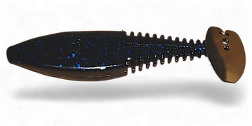 Buy black-blue-glitter-silver-tail GAMBLER LURE CO EZ SHAKER FREE RIG/REPLACEMENT TAILS