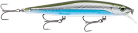 Buy metallic-moss-back-shiner RAPALA PXR MAVERICK 110 JERKBAIT