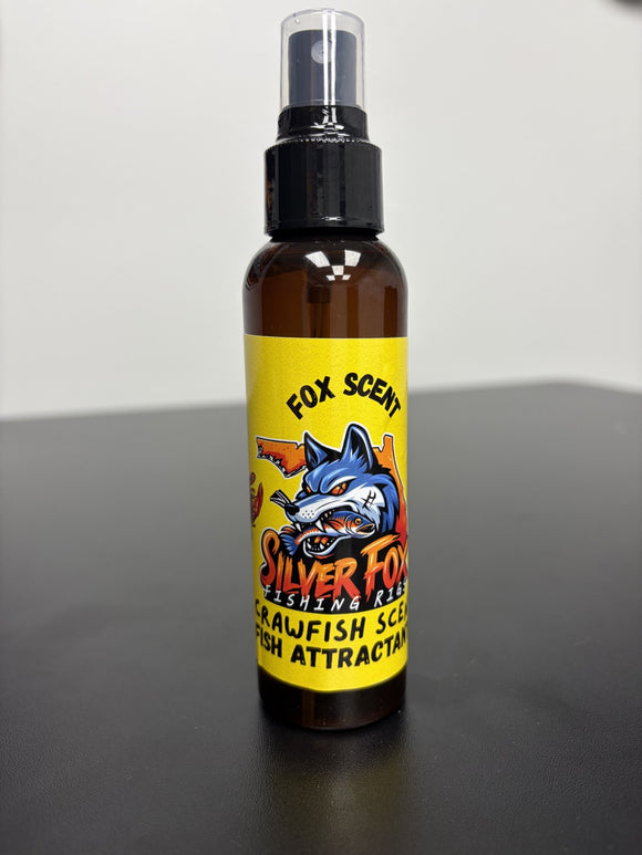 SILVER FOX FISH STANK, ORIGINAL, CRAWFISH & BLUEGILL ATTRACTANT